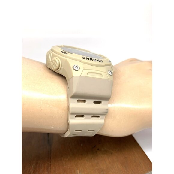 Invicta Racing Men's Watch 47526 Quartz Digital Light Brown Resin Strap 52mm - Picture 12 of 14